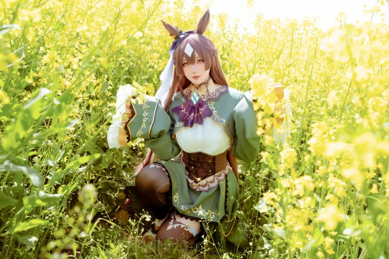 星之迟迟《2024年07月计划G 赠品 赛马娘 里见光钻 梦想的回应》主题写真：48张全套美图，含1个视频
