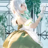 蠢沫沫《三月T3订阅《小草神 纳西妲》》主题写真：15张全套美图