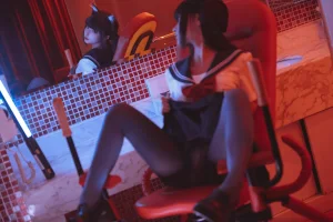蠢沫沫《三月T3订阅《另一面》》主题写真：57张全套美图