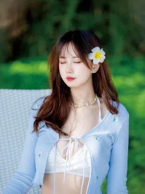 念雪《深呼吸》主题写真：40张全套美图