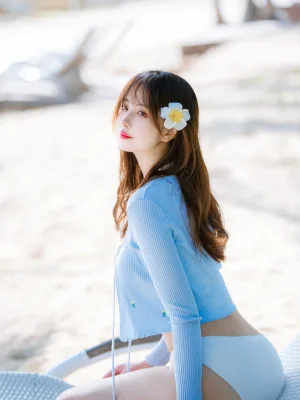 念雪《深呼吸》主题写真：40张全套美图