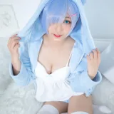 神楽坂真冬《第二季 序号8：蕾姆《Milk by blue》》主题写真：150张全套美图