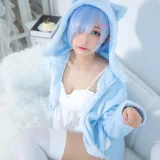 神楽坂真冬《第二季 序号8：蕾姆《Milk by blue》》主题写真：150张全套美图