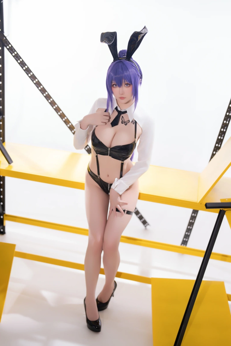 星之迟迟《2025年02月计划B 画师同人 尤娜兔女郎》主题写真：28张全套美图