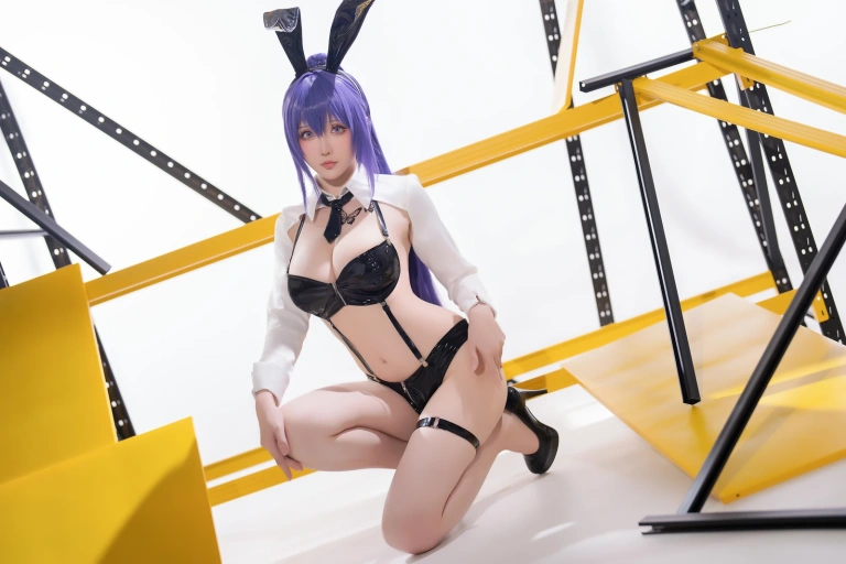 星之迟迟《2025年02月计划B 画师同人 尤娜兔女郎》主题写真：28张全套美图