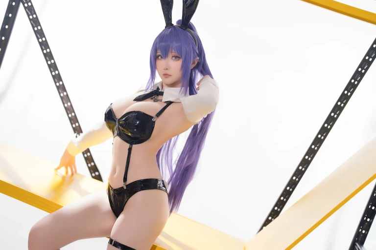 星之迟迟《2025年02月计划B 画师同人 尤娜兔女郎》主题写真：28张全套美图