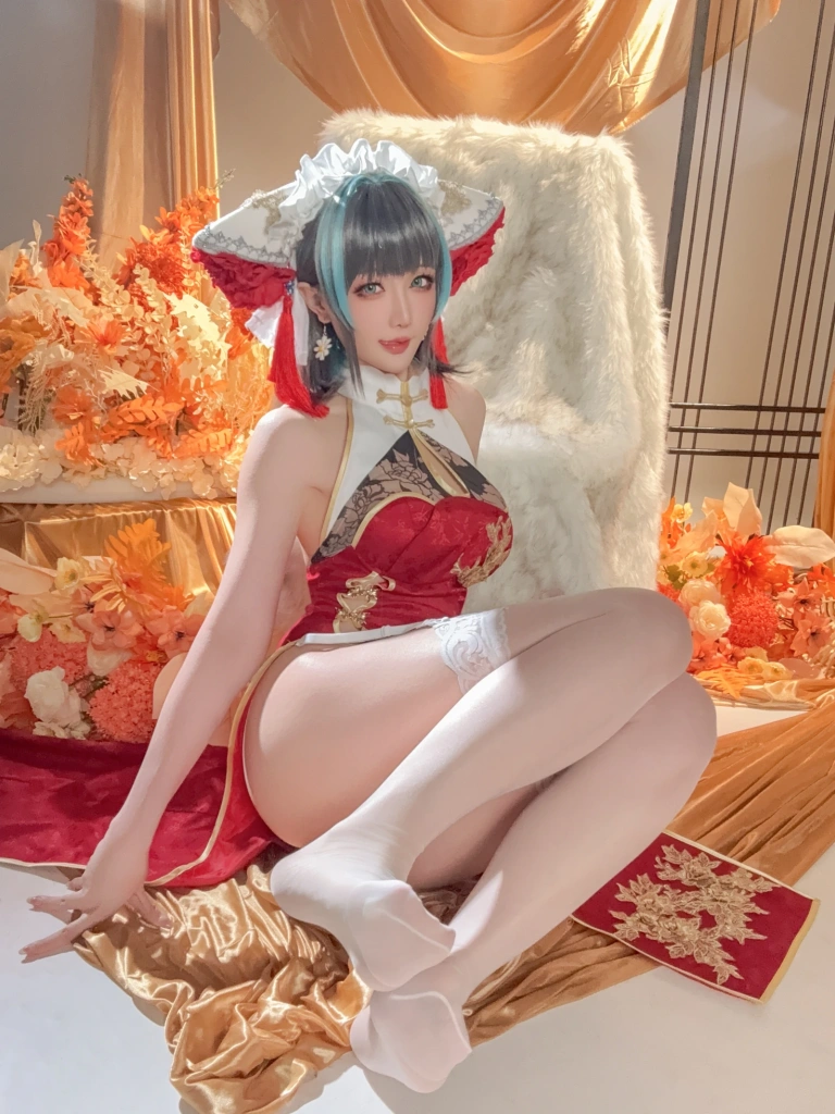 星之迟迟《2025年02月计划D 碧蓝航线 柴郡》主题写真：50张全套美图，含1个视频