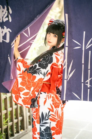 蠢沫沫《四月T2订阅《祭》》主题写真：57张全套美图