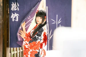 蠢沫沫《四月T2订阅《祭》》主题写真：57张全套美图