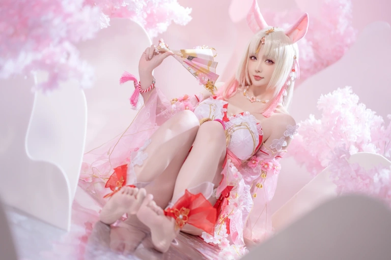 星之迟迟《2025年02月计划A 永劫无间 胡桃樱云天女》主题写真：42张全套美图