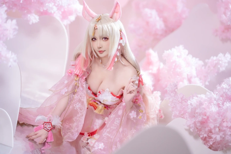 星之迟迟《2025年02月计划A 永劫无间 胡桃樱云天女》主题写真：42张全套美图