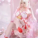 星之迟迟《2025年02月计划A 永劫无间 胡桃樱云天女》主题写真：42张全套美图