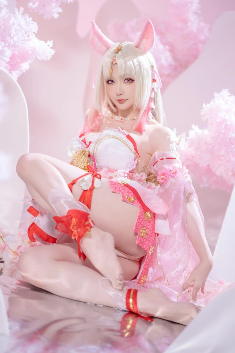 星之迟迟《2025年02月计划A 永劫无间 胡桃樱云天女》主题写真：42张全套美图