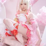 星之迟迟《2025年02月计划A 永劫无间 胡桃樱云天女》主题写真：42张全套美图