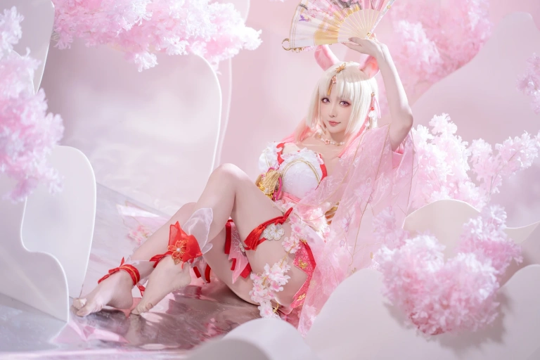 星之迟迟《2025年02月计划A 永劫无间 胡桃樱云天女》主题写真：42张全套美图