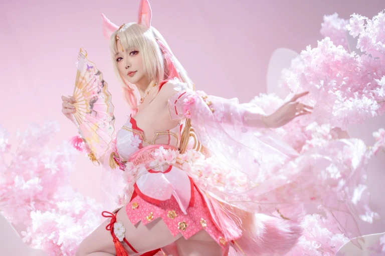 星之迟迟《2025年02月计划A 永劫无间 胡桃樱云天女》主题写真：42张全套美图