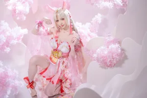 星之迟迟《2025年02月计划A 永劫无间 胡桃樱云天女》主题写真：42张全套美图