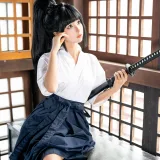 蠢沫沫《四月T2订阅《武士》》主题写真：65张全套美图
