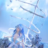 星之迟迟《2025年02月计划B 鸣潮 守岸人》主题写真：34张全套美图