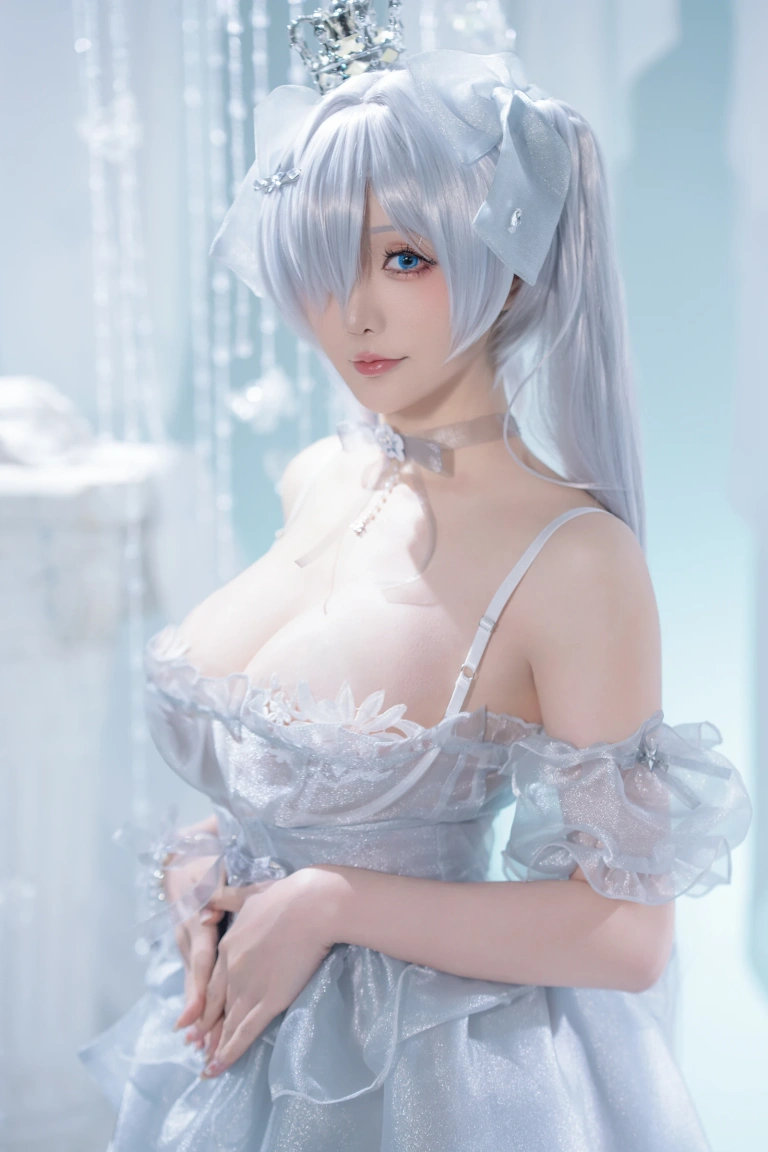 星之迟迟《2025年02月计划D NIKKE 灰姑娘》主题写真：37张全套美图