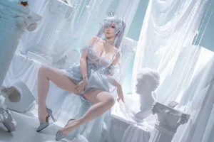 星之迟迟《2025年02月计划D NIKKE 灰姑娘》主题写真：37张全套美图