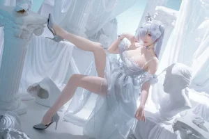 星之迟迟《2025年02月计划D NIKKE 灰姑娘》主题写真：37张全套美图