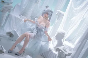 星之迟迟《2025年02月计划D NIKKE 灰姑娘》主题写真：37张全套美图
