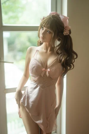 蠢沫沫《四月T3赠品《黛》》主题写真：27张全套美图