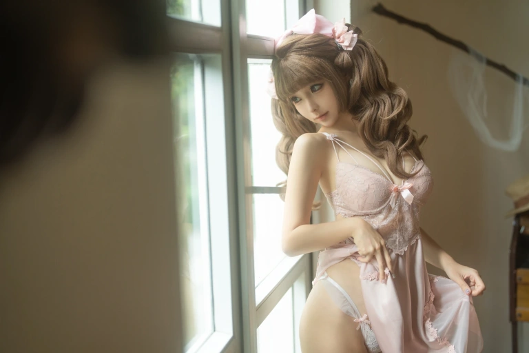 蠢沫沫《四月T3赠品《黛》》主题写真：27张全套美图