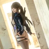 蠢沫沫《四月T3赠品《废墟》》主题写真：11张全套美图