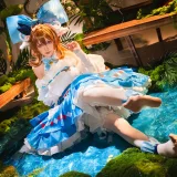 星之迟迟《2025年5月计划A 明日方舟 纯烬艾雅法拉·远行前的野餐》主题写真：34张全套美图