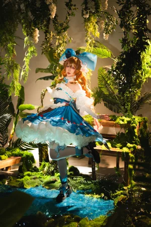 星之迟迟《2025年5月计划A 明日方舟 纯烬艾雅法拉·远行前的野餐》主题写真：34张全套美图