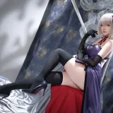 星之迟迟《2025年5月计划B FGO 黑贞德alter嘉年华礼服》主题写真：33张全套美图
