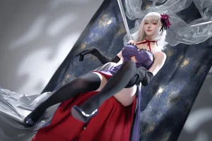 星之迟迟《2025年5月计划B FGO 黑贞德alter嘉年华礼服》主题写真：33张全套美图