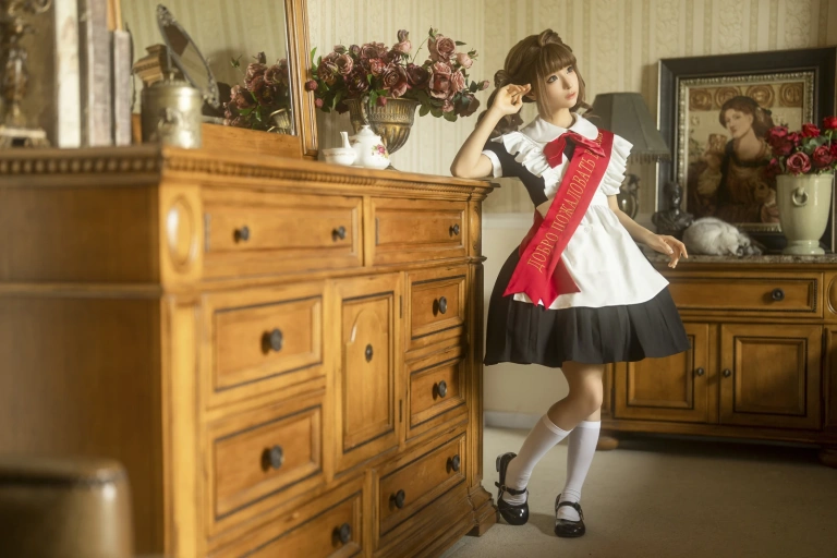 蠢沫沫《作品》主题写真：618张全套美图