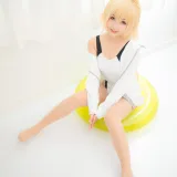神楽坂真冬《第二季 序号10：白贞德《Swimingthedrea》》主题写真：150张全套美图