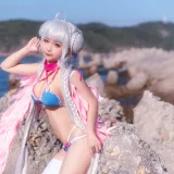 蠢沫沫《可畏泳装》主题写真：41张全套美图