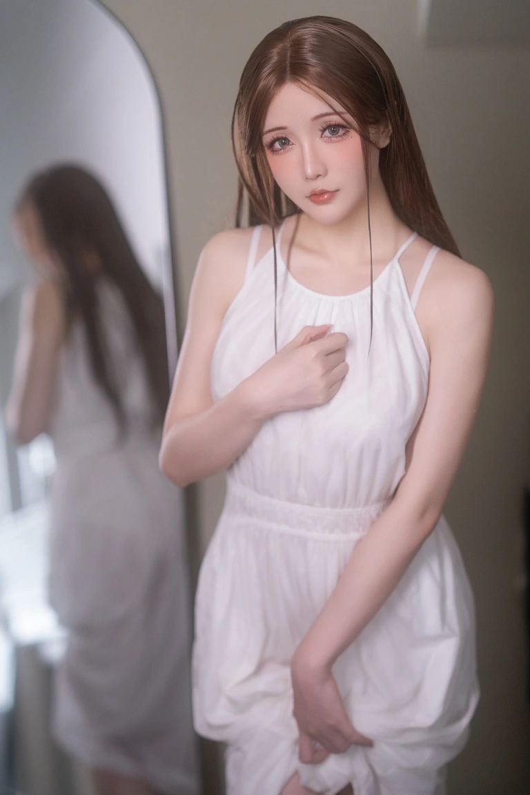 星之迟迟《2025年5月计划G 雨天的奇妙偶遇》主题写真：100张全套美图，含1个视频