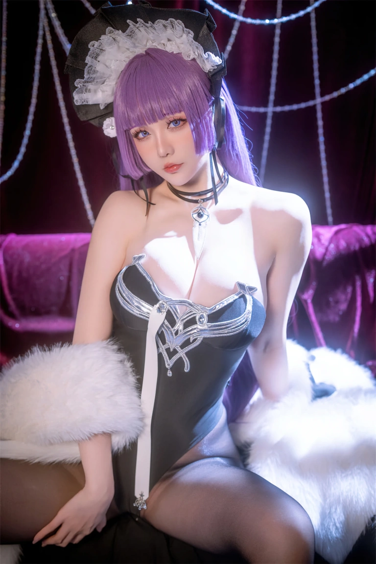 星之迟迟《碧蓝航线 塔什干》主题写真：56张全套美图