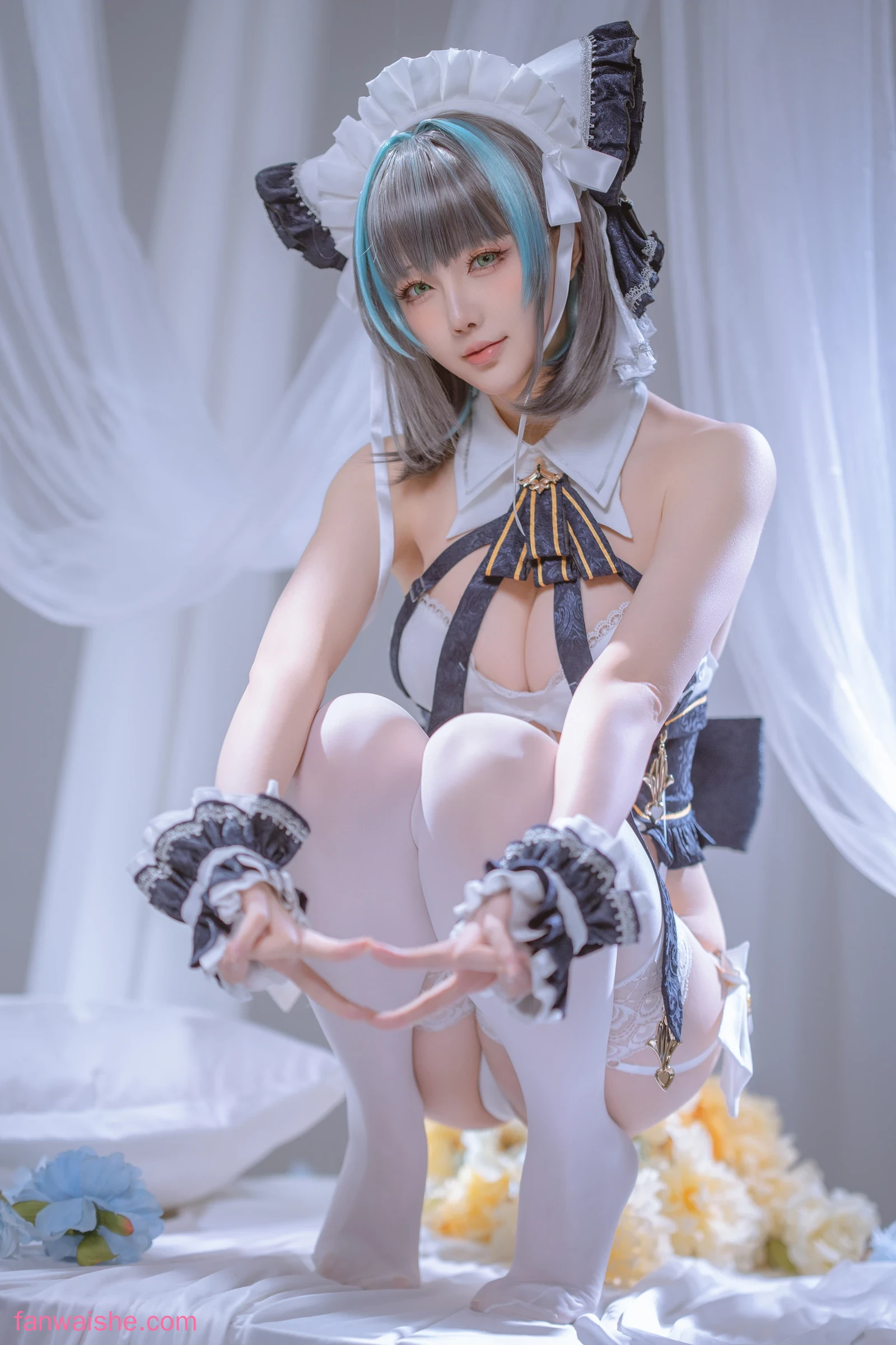 星之迟迟 星之迟迟 NO.305 - 2025年08月计划D 碧蓝航线 柴郡 [55P1V-723MB]