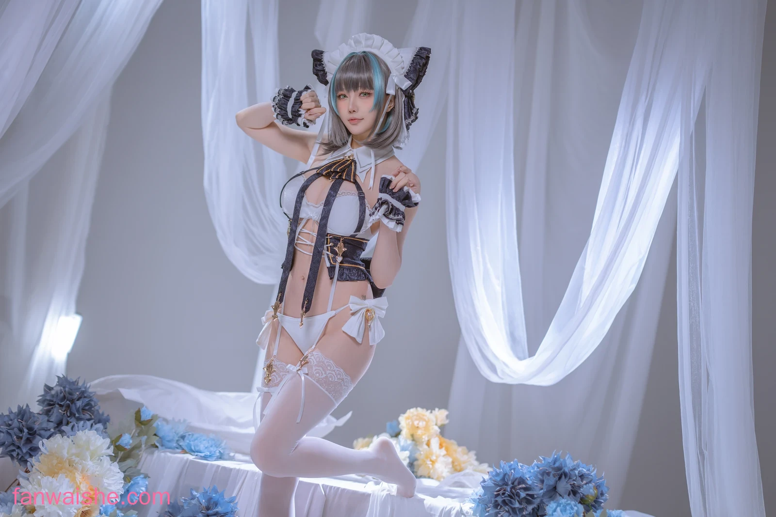 星之迟迟 星之迟迟 NO.305 - 2025年08月计划D 碧蓝航线 柴郡 [55P1V-723MB]