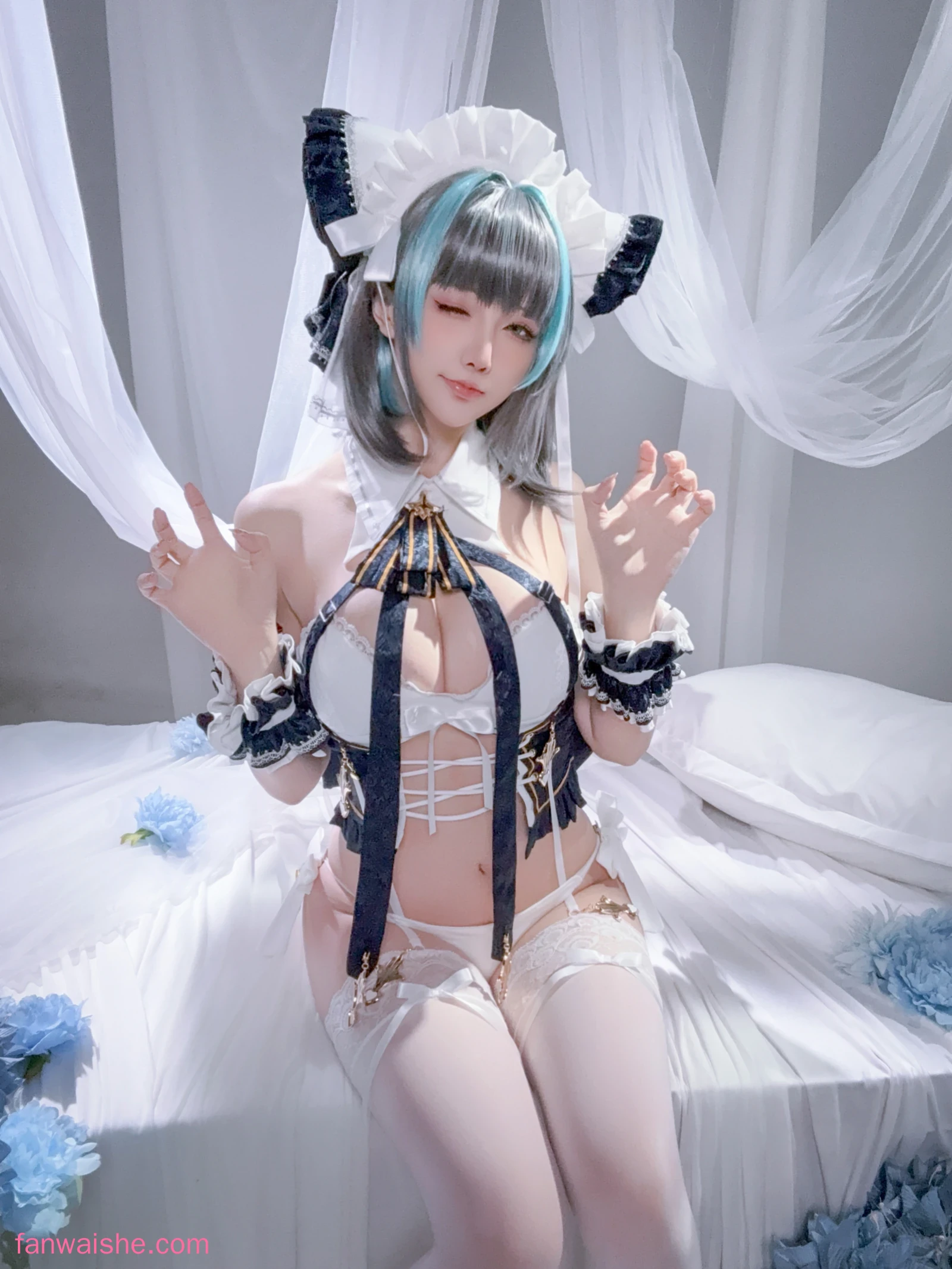 星之迟迟 星之迟迟 NO.305 - 2025年08月计划D 碧蓝航线 柴郡 [55P1V-723MB]