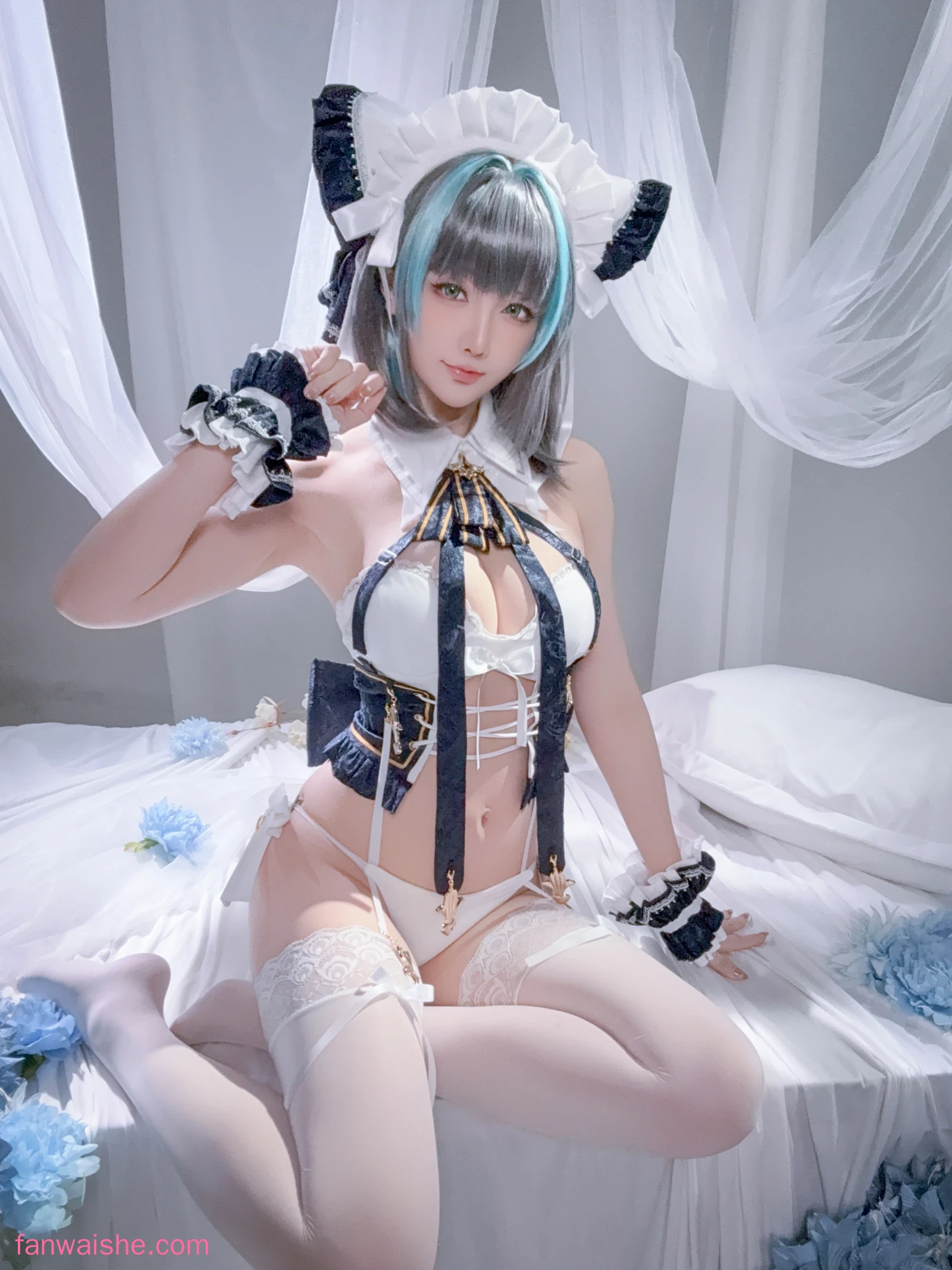星之迟迟 星之迟迟 NO.305 - 2025年08月计划D 碧蓝航线 柴郡 [55P1V-723MB]