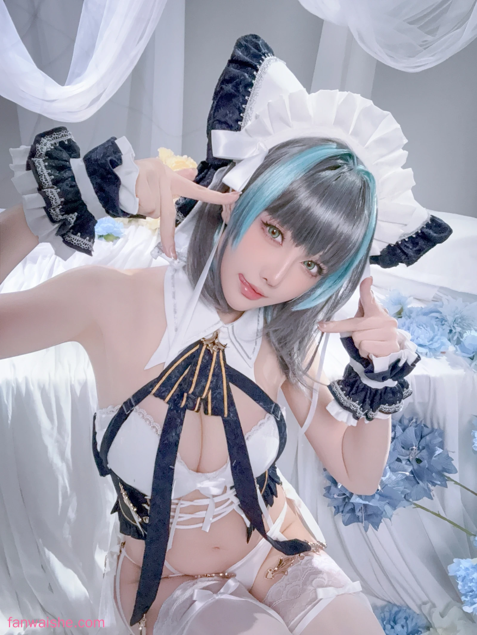 星之迟迟 星之迟迟 NO.305 - 2025年08月计划D 碧蓝航线 柴郡 [55P1V-723MB]