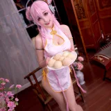 周叽是可爱兔兔《旗袍索尼子》主题写真：14张全套美图