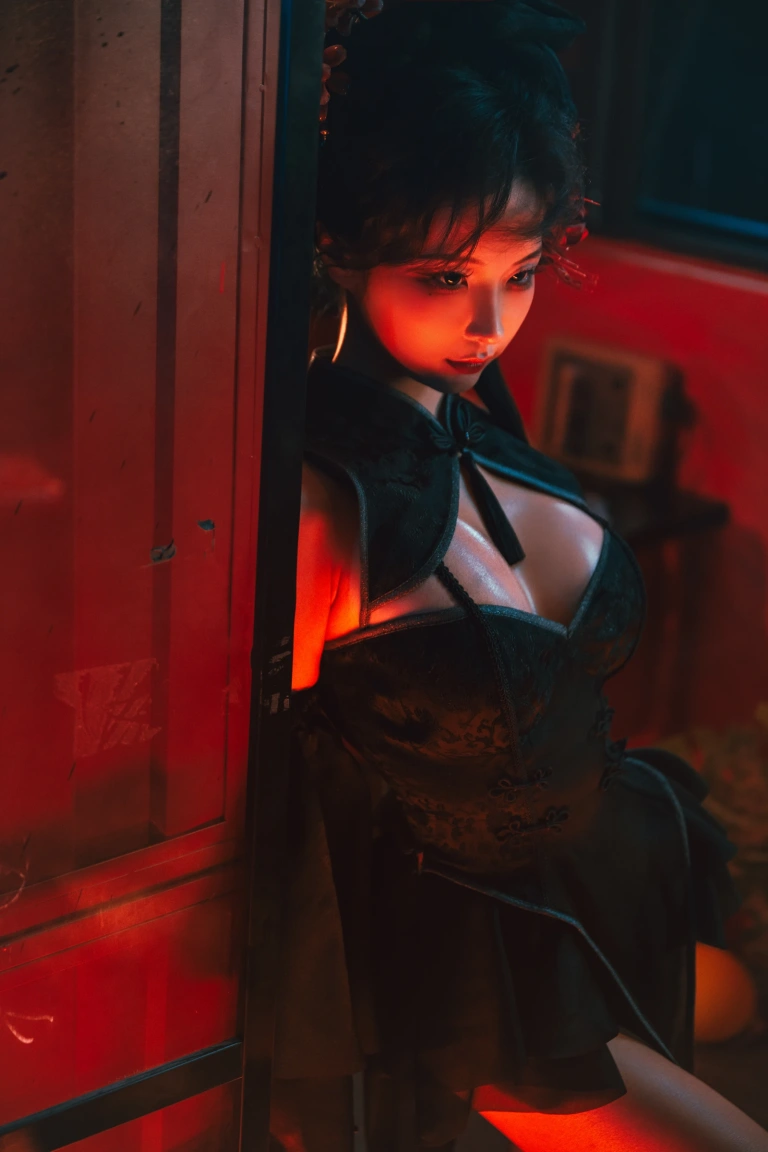 蠢沫沫《《蔻》少女后庭》主题写真：64张全套美图