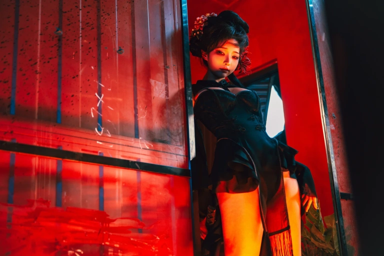 蠢沫沫《《蔻》少女后庭》主题写真：64张全套美图