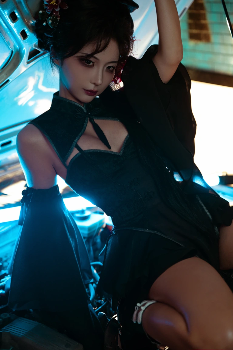 蠢沫沫《《蔻》少女后庭》主题写真：64张全套美图