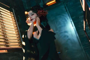 蠢沫沫《《蔻》少女后庭》主题写真：64张全套美图