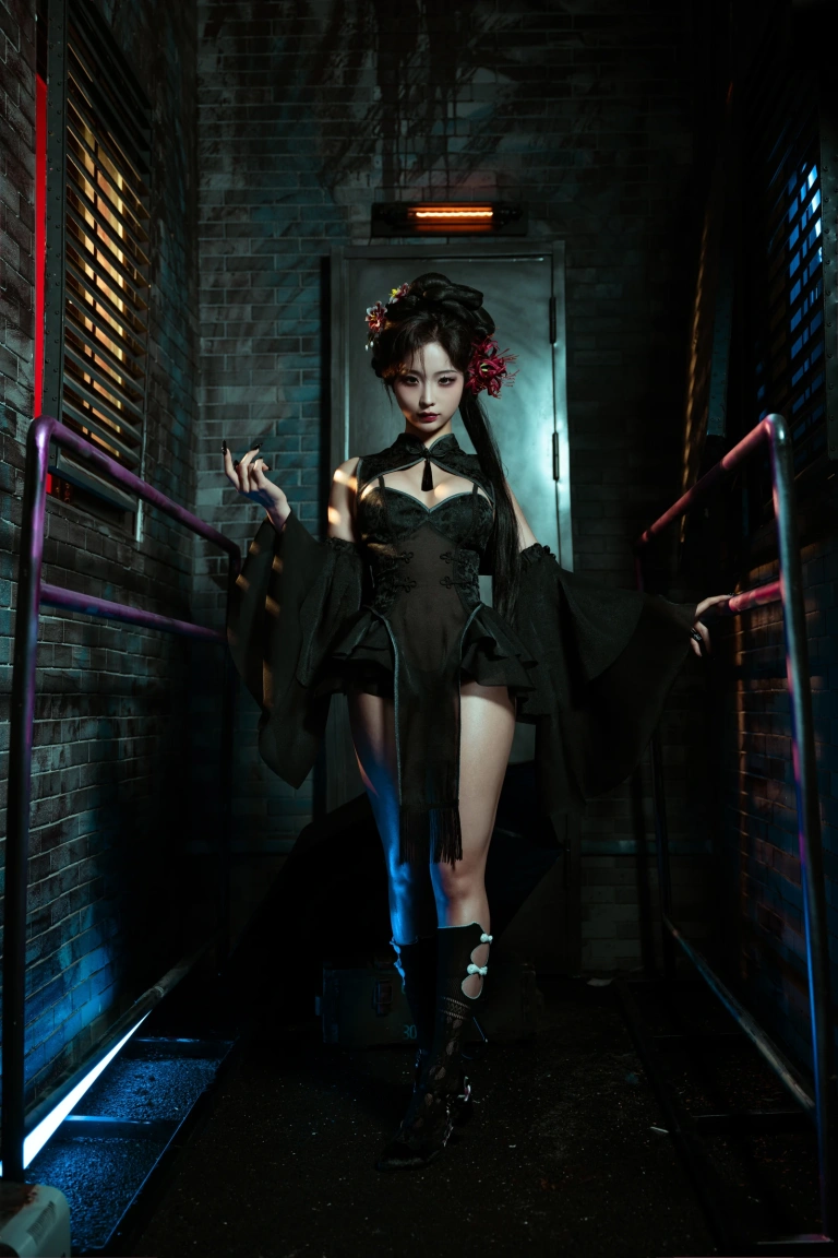 蠢沫沫《《蔻》少女后庭》主题写真：64张全套美图